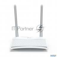 Роутер беспроводной Tp-link Tl-wr820n N300 10/100base-tx белый