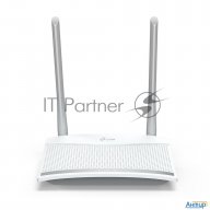 Роутер беспроводной Tp-link Tl-wr820n N300 10/100base-tx белый