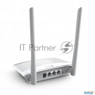 Роутер беспроводной Tp-link Tl-wr820n N300 10/100base-tx белый