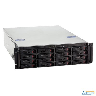 Exegate Ex281300rus Серверный корпус Exegate Pro 3u660-hs16 <rm 19", высота 3u, глубина 660, БП 2u-6