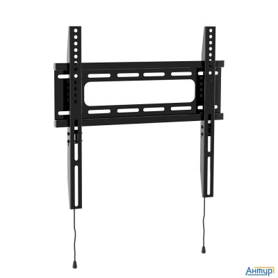 Wize [wf46] для 23"-65" Lcd телевизоров, Vesa 400х400, расстояние от стены 2.5 см, до 45 кг, черн.,