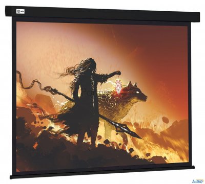 Экран Cactus 149.4x265.7см Wallscreen Cs-psw-149x265-bk 16:9 настенно-потолочный рулонный черный