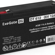 Батарея Exegate Ep234537rus Dt 612/exg6120 (6v 12ah) клеммы F1