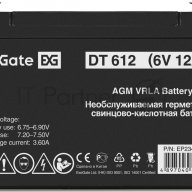 Батарея Exegate Ep234537rus Dt 612/exg6120 (6v 12ah) клеммы F1