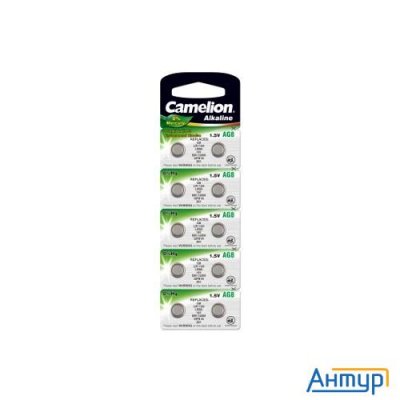 Camelion G 8  Bl-10 Mercury Free (ag8-bp10(0%hg), 391a/lr1120/191 батарейка для часов) (10 шт. в уп-