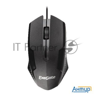 Мышь Exegate Ex279941rus Sh-9025 (usb, оптическая, 1000dpi, 3 кнопки и колесо прокрутки, длина кабел