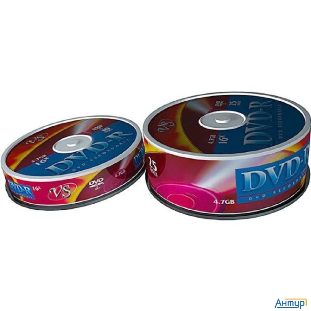 Диски Vs Dvd-r 4,7 Gb 16x Shrink/25 (620335)