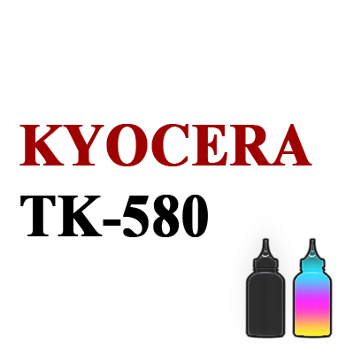 Tk-580 Заправка картриджа Kyocera