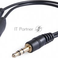 Аудио-переходник Defender Jack 3.5mm разветвитель на два разъема Jack 3.5mm 63001