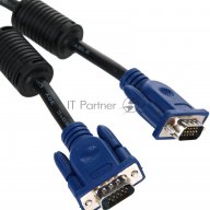 Кабель Vga 1.8м Aopen/qust (acg341ad-1.8m) Кабель монитор-svga Card 15m-15m 1,8m 2 фильтра 693851084