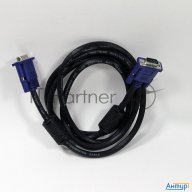 Кабель Vga 1.8м Aopen/qust (acg341ad-1.8m) Кабель монитор-svga Card 15m-15m 1,8m 2 фильтра 693851084