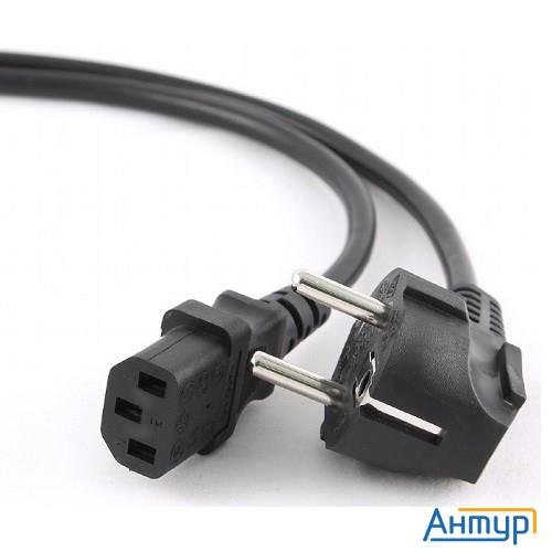 Cablexpert Кабель питания 1.8м, Schuko- C13, 3х1кв.мм, черный, с заземлением, пакет (pc-186-1-1.8m)