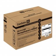 ИБП (инвертор, синус, для котла) Exegate Sinetower Sz-600.lcd.avr.1sh <600va/360w, чистый синусоида,