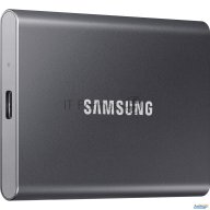 Твердотельный накопитель Samsung Ssd 2tb T7, Usb Type-c, R/w 1000/1050mb/s, Titanium