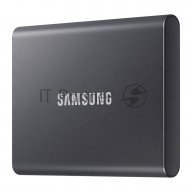 Твердотельный накопитель Samsung Ssd 2tb T7, Usb Type-c, R/w 1000/1050mb/s, Titanium