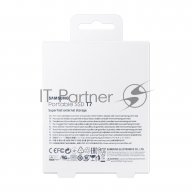 Твердотельный накопитель Samsung Ssd 2tb T7, Usb Type-c, R/w 1000/1050mb/s, Titanium