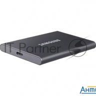 Твердотельный накопитель Samsung Ssd 2tb T7, Usb Type-c, R/w 1000/1050mb/s, Titanium