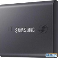 Твердотельный накопитель Samsung Ssd 2tb T7, Usb Type-c, R/w 1000/1050mb/s, Titanium