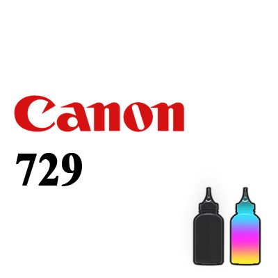 729 цветной заправка картриджа Canon
