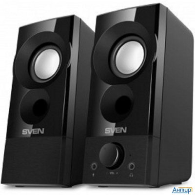 Sven 357 черный {Питание через Usb-порт ПК, ноутбука или адаптер Dc 5v}