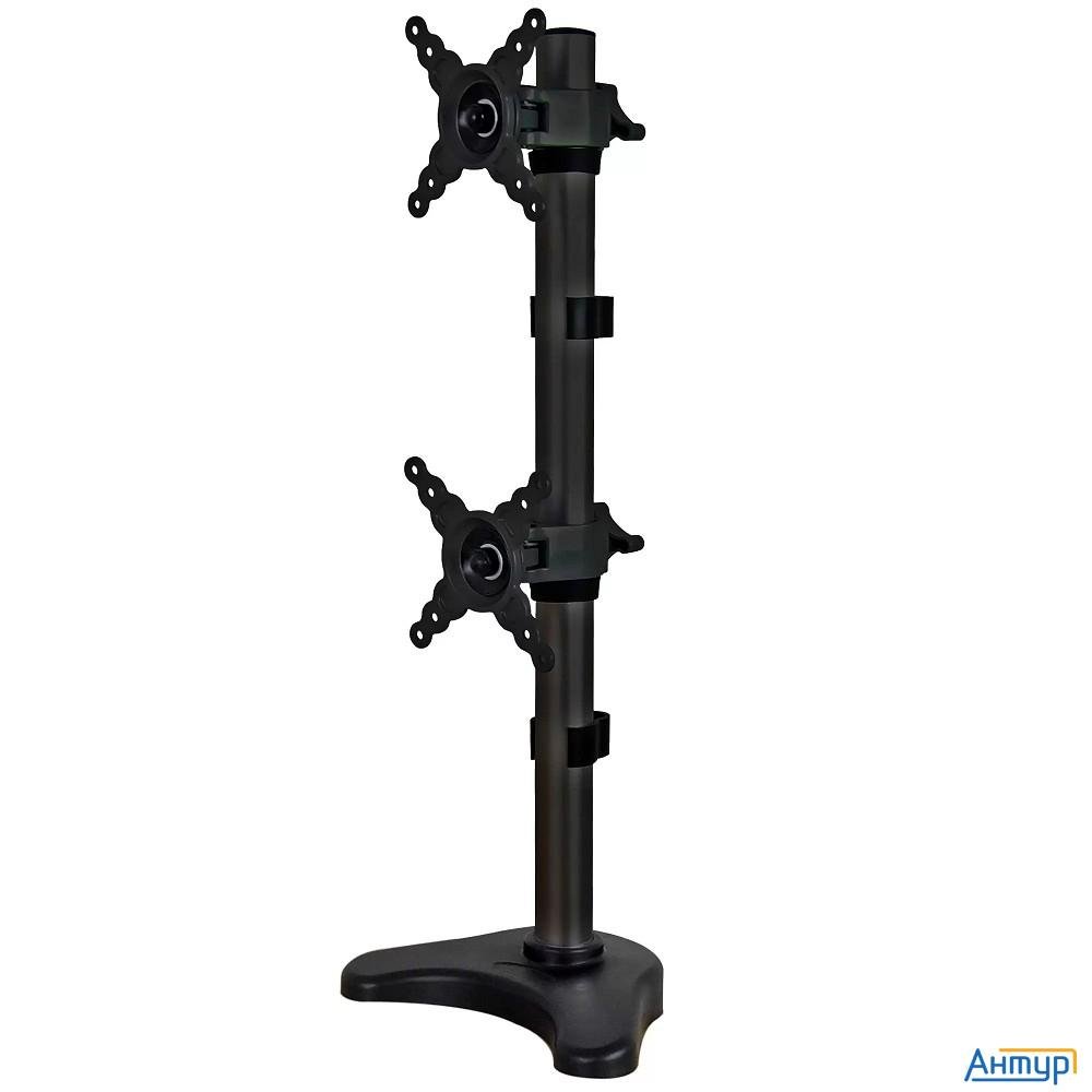 Onkron D208e-b чёрный {Для мониторов диагональю 13"-34" Максимальная нагрузка: 2х8 кг (17.6 Lbs) Ves