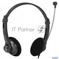 Гарнитура Defender Aura 104 черный (кабель 1.8м)