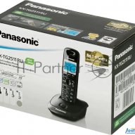 Телефон Panasonic Kx-tg2511rus (серебристый) {АОН, Caller Id,спикерфон на трубке,переход в Эко режим