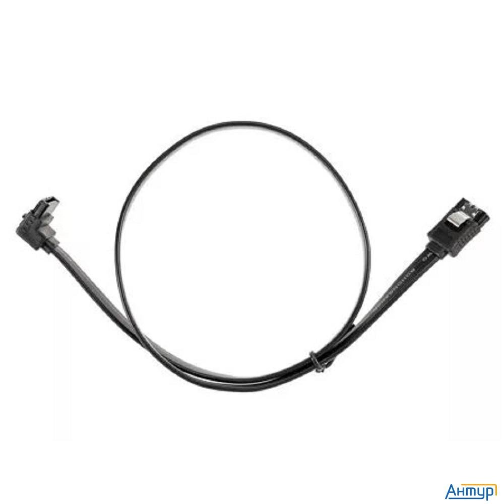Telecom <tus705-0.5m>  Кабель Sata M --sata M 3.0v 7 Pin  угловой разъем 0.5m [7958820049996]