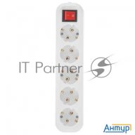 Сетевой фильтр 5bites Sp5w-330 5s / 3*1.5mm2 / 16a / Abs / 3m / White