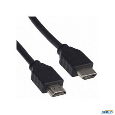 Bion Кабель Hdmi V2.1, 19m/19m, 3d, 8k Uhd, экран, 3 м, черный [bxp-hdmiv21-3m]