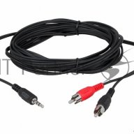 Шнур Rexant Стерео 3,5 мм - 2 Rca, 10 м (10 шт./уп.)