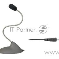 Defender Mic-111 Микрофон компьютерный, серый, кабель 1,5 м [64111]