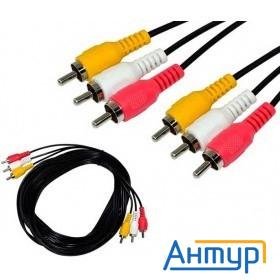 5bites Ac3r-020m Кабель Audio / 3*rca / M-m / Stereo / 2m