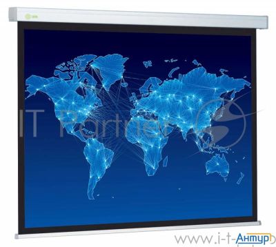 Экран Cactus 152 X 203см Wallscreen Cs-psw-152x203 4:3 настенно-потолочный рулонный белый
