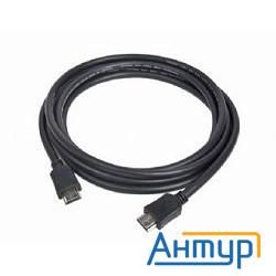 Hdmi Кабель Gembird, 4.5м, V1.4, 19m/19m, черный, позол.разъемы, экран, пакет [cc-hdmi4-15]