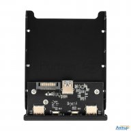 Планка Usb на переднюю панель Exegate U3h-622, 3,5", 2*typea +2*typec (usb 3.2 Gen2 (superspeed Usb