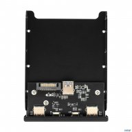 Планка Usb на переднюю панель Exegate U3h-622, 3,5", 2*typea +2*typec (usb 3.2 Gen2 (superspeed Usb