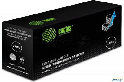 Картридж лазерный Cactus Cs-pc-211ev-mps черный (6000стр.) для Pantum P2200/p2207/p2500/p2507/p2500w