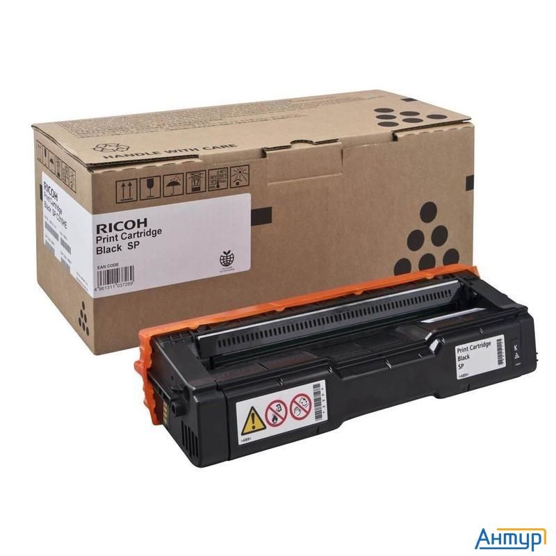 Ricoh 408184 Принт-картридж Sp C360he черный (sp C360dnw/sp C360snw/sp C360sfnw/sp C361sfnw, (7000 с