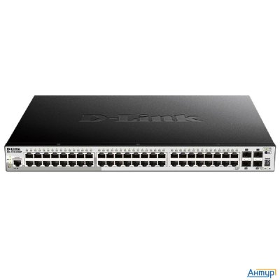 D-link Dgs-1510-52xmp/a2a Proj Управляемый L2+ стекируемый коммутатор с 48 портами 10/100/1000base-t