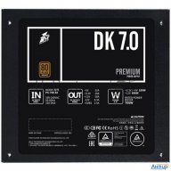Блок питания 1stplayer Dk Premium 700w / Atx 2.4, Apfc, 80 Plus Bronze, 120mm Fan / Ps-700ax