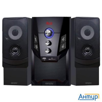 Ginzzu Gm-415, Акустическая система 2.1, 50w/bt/usb/sd/fm/ДУ