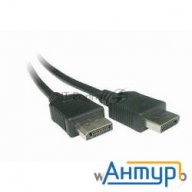 Кабель Displayport Gembird, 1.8м, 20m/20m, черный, экран, пакет Cc-dp-6