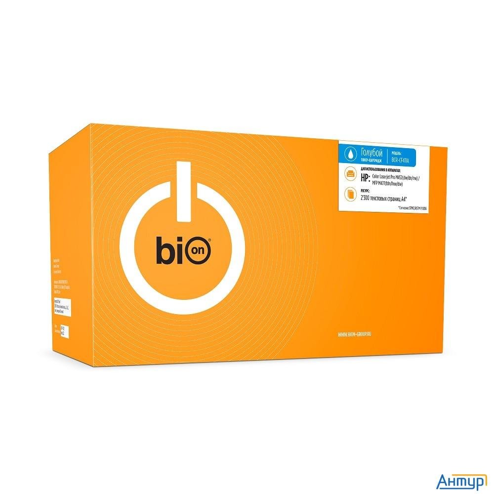 Bion Cf411a Картридж для Hp{color Laserjet Pro M452dw/452dn/452nw/mfp M477fdn/m477fnw/m477dw }(2300