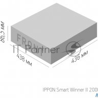 Источник бесперебойного питания Ippon Smart Winner Ii 2000e 1800Вт 2000ВА черный