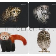 Коврик для мыши Defender Wild Animals и, 220x180x2 мм, 8 видов