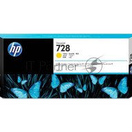 Hp F9k15a Картридж №728, Yellow {dj T730/830 (300 мл.)}
