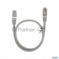 Патч-корд F/utp, Cat 5e, Rj45-rj45, 26awg, Zh нг(А)-hf, серый, 0,5м  Rexant