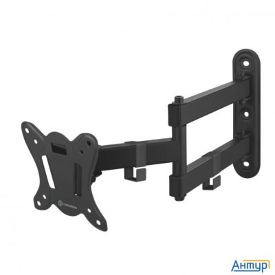 Onkron Np15 кронштейн для телевизора 10"-32" наклонно-поворотный, чёрный