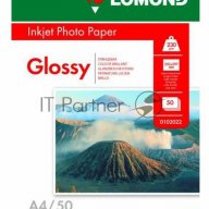 Фотобумага Lomond 0102022 A4/230г/м2/50л./белый глянцевое для струйной печати